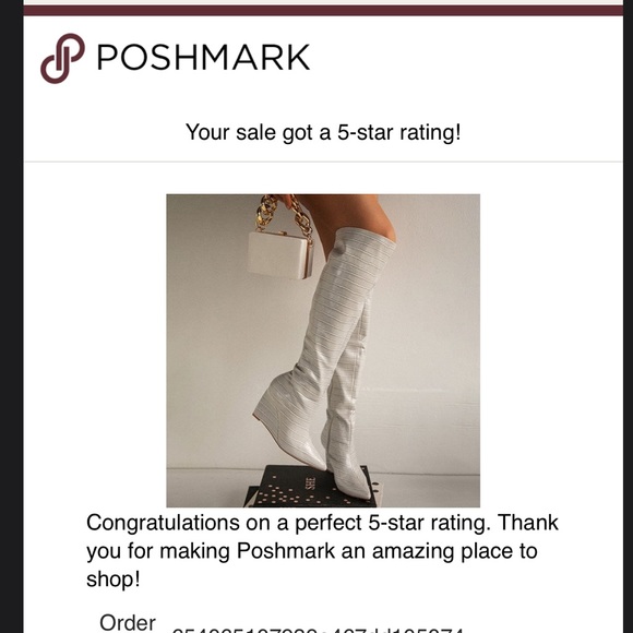 Faux Crocodile Wedge Heel Knee-High Boots - Picture 6 of 6